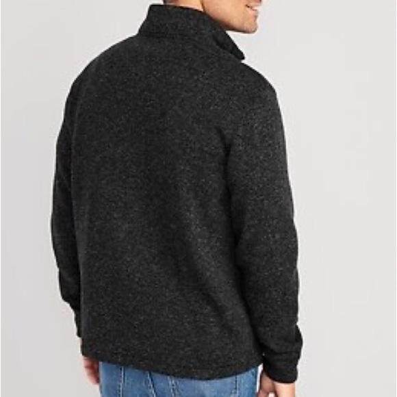 Old Navy size large Quarter ZipFleece-Knit Pullover - Picture 6 of 7